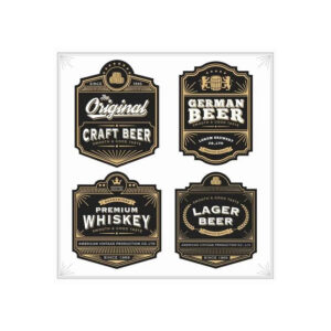 Beer Bottle Label